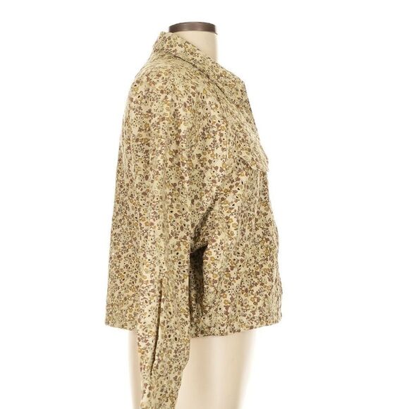 Anthropologie Solitaire Floral Eyelet Detail Jacket NWOT - Picture 3 of 7